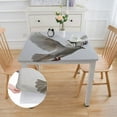 thumbnail image 2 of WYYP Dove Wings Sculpture Square Table Cover 100% Polyester Fiber 40*40, 2 of 8