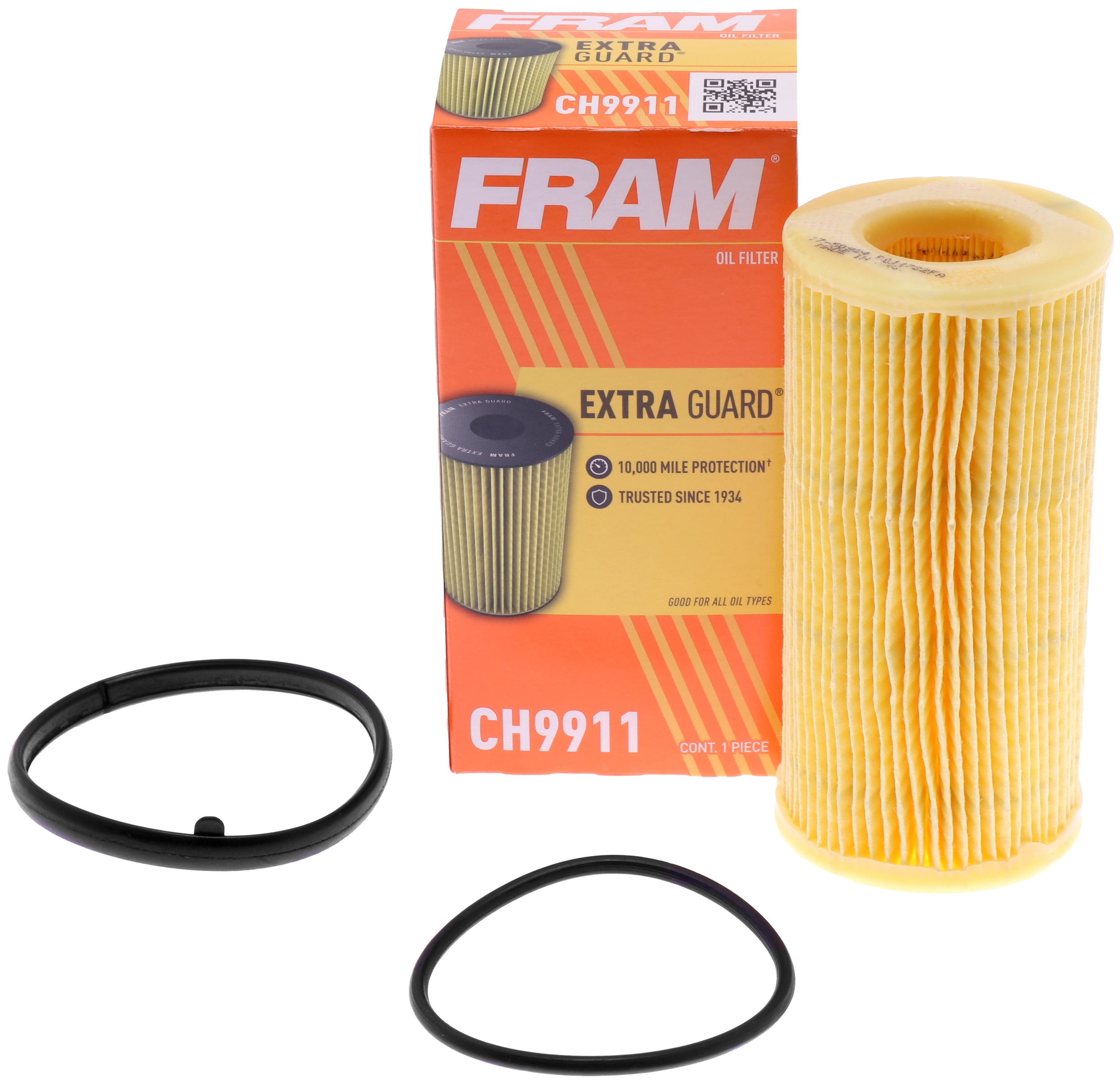 (6 pack) FRAM Extra Guard Filter, CH9911, 10K mile Filter for Select Audi and Volkswagen Vehicles