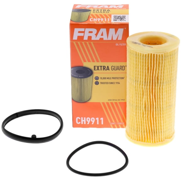 FRAM Extra Guard Filter, CH9911, 10K mile Filter for Select Audi and Volkswagen Vehicles