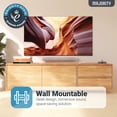 thumbnail image 4 of Barra de sonido Majority Teton de 2.1 canales, 120 W con subwoofer, 4 of 9