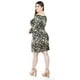 thumbnail image 3 of Vestido animal print con abertura Roman Fashion /Tallas Extras, 4280 cafe 40, 3 of 5