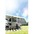 thumbnail image 3 of Camco RV Awning Shade Kit | Measures 54-inches by 180-inches | Vinyl-Coated Woven Polyester Mesh Fabric, Multicolor (51455), 3 of 7