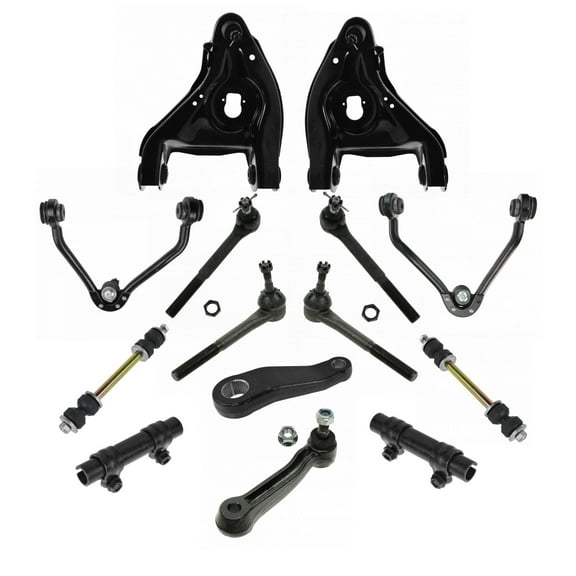 Front Control Arm Ball Joint Sway Bar Link Tie Rod Steering Suspension Kit 14pc PSA30341 Fits select: 2002 CHEVROLET EXPRESS G3500, 2001 CHEVROLET EXPRESS CUTAWAY