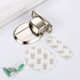 thumbnail image 1 of 2pcs Solid Stainless Steel Invisible Suction（Silver）, 1 of 5