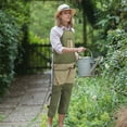 thumbnail image 2 of Gardening Pruning with Multi-Pocket, Oxford Fabric Colorblocked Extended Garden Leg Warmer Apron, 2 of 7