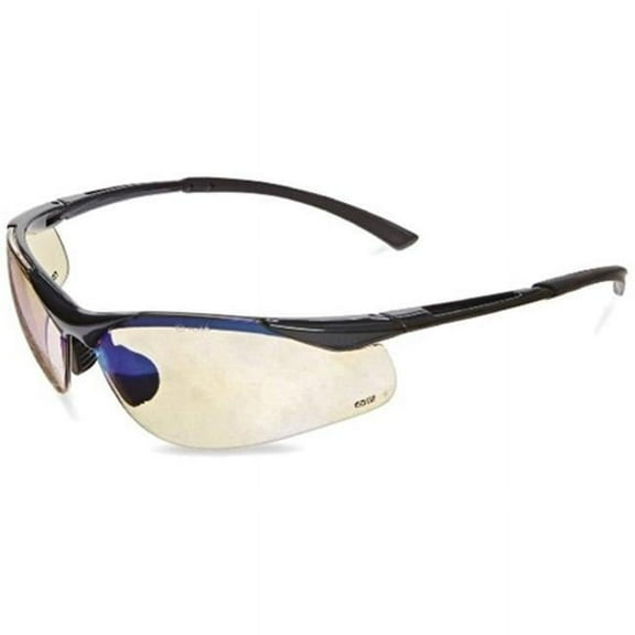 Bolle Contour Sunglasses, Dark Gunmetal Frame/Clear Lens -