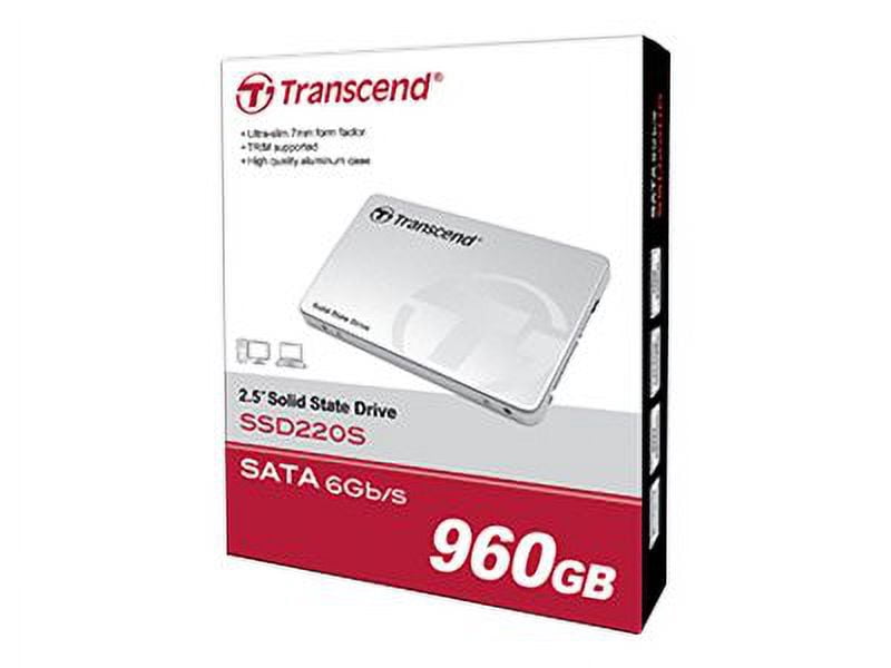■Transcend　TS480GSDC300S [480GB] Transcend TS480GSSD220S 480GB SATA III 6Gb/s SSD220, Aluminum