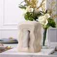 thumbnail image 6 of TISHITA Ceramic Desktop Tissue Box Facial Tissue Holder Home Decoration Elegant Tissue Storage Case for Countertop Coffee Table Decor Cream, 6 of 8