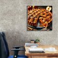 thumbnail image 3 of Epic Graffiti 'Apple Pie' by Rey Klimt Canvas Wall Art, 26" x 26", 3 of 8