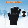 thumbnail image 5 of 2Pairs Electric Usb Heated Gloves Touchscreen Winter Hand Warm Thermal Gloves, 5 of 6