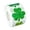 Green, variant on Clearance! Qianduo Room Decor St. Day Sticker Sticker Roll 3 Colors Green Glitter Glue Seal Label Irish Holiday Card Envelopes 500 Green, 1 Roll of Stickers