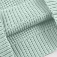 thumbnail image 3 of HAiming Kids Sweaters Long Sleeve Ribbed Knit Solid Color Casual Pullover Undershirts Fall Winter Going out Sweatshirts, 3 of 9