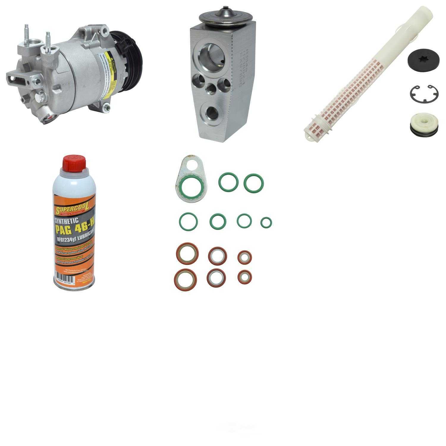 UAC KT 6307 Compressor Replacement Kit