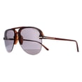 thumbnail image 2 of Tom Ford Sunglasses Terry 02 FT1004 45A Shiny Light Brown Smoke, 2 of 4
