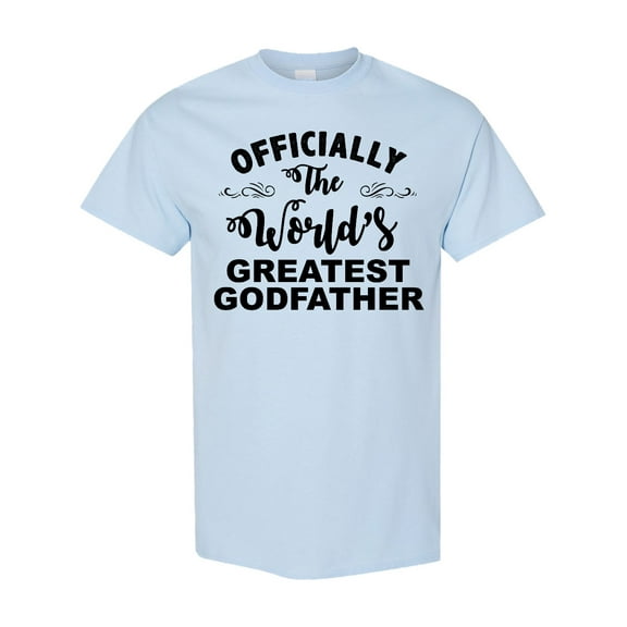 Inktastic Officially the World's Greatest Godfather T-Shirt