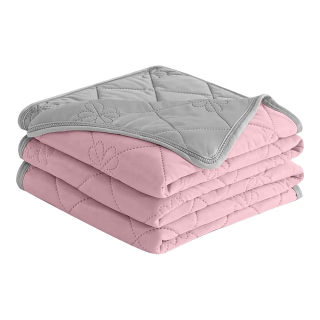Popular Home Essentials, Soft Cool Summer Blanket Lightweight and Breathable Skin Friendly for Hot Sleepers Solid Color Easy C Are