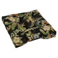 thumbnail image 1 of 19-inch Squared Spun Polyester Tufted Dining Chair Cushion, 1 of 2
