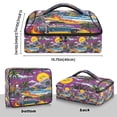 thumbnail image 3 of Iauyy Casserole Carrier for Hot Food Insulated Casserole Travel Carry Bag with Lid Food Warmer Bag for Party/Picnic,Colorful, 3 of 7