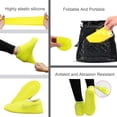 thumbnail image 3 of Calzado con protección contra la lluvia, cubrezapatillas de silicona para hombres y mujeres - cubrezapatillas impermeables, protección contra la lluvia para bicicletas, 3 of 7