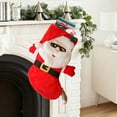 thumbnail image 4 of Tarmeek Christmas Stockings, Cute Santa Knitted Stockings Hanging Christmas Ornamnets, Xmas Stocking for Fireplace Home Decor Party Favors, Christmas Decorations Indoor, 4 of 6