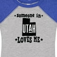 thumbnail image 4 of Inktastic Someone in Utah Loves Me Vacation Boys or Girls Baby Bodysuit, 4 of 5