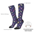 thumbnail image 4 of Fotbe Colorful Dinosaur Calcetas Divertidas Estampadas para Hombre y Mujer, Calcetas de Algodón hasta la Rodilla para Caminar, Correr, Enfermería y Embarazo, 4 of 6