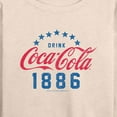 thumbnail image 3 of Coca-Cola - Star Circle - Women's Lightweight French Terry Long Sleeve Shirt, 3 of 5