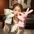 thumbnail image 4 of Stuffed Animal Hand Puppet Hand Puppet Toy Plush Hand Puppet Donkey Lamb Panda  Soft Stuffed Animal Hand Puppet Toy For Storytelling Gift For Kids Adult, 4 of 8