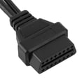 thumbnail image 3 of Cable adaptador de diagnóstico de 12 pines OBD1 a 16 pines OBD2 de 20 cm/7,9 pulgadas apto para Mitsubishi, 3 of 12
