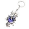 thumbnail image 1 of EGNMCR Keychains Retro Owl Time Metal Key chain Glass Key chain Key chain, 1 of 2