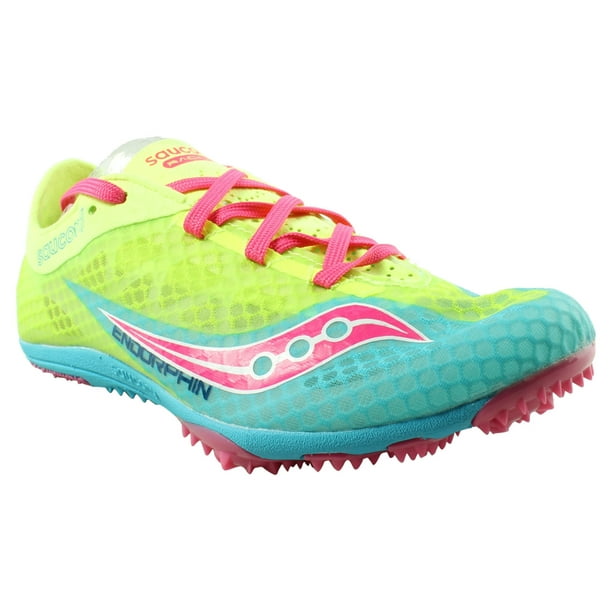 Saucony New Saucony Womens Endorphin Blue/Citron/Pink Saucony New Saucony Womens Endorphin Blue/Citron/Pink