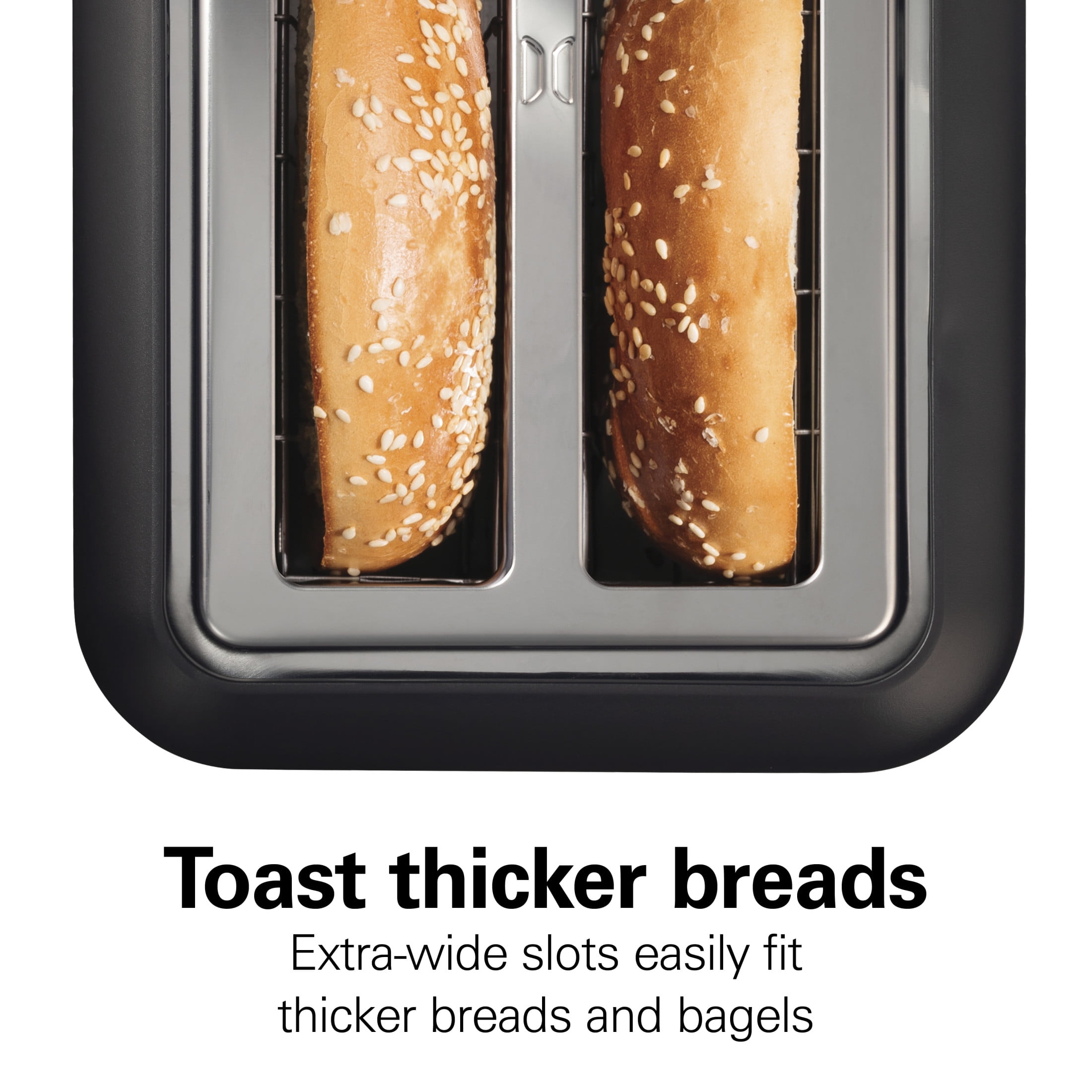 アメリカントースト　Hamilton Beach Hamilton Beach Gourmet 2 Slice Toaster, Extra Long & Wide Slots