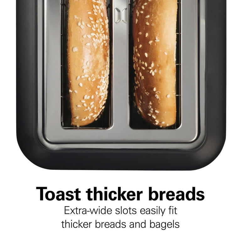 Hamilton Beach Gourmet 2 Slice Toaster, Extra Long & Wide Slots