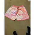 thumbnail image 2 of Unisex Boho Bohemian Hippie Rayon Patchwork Festival Shorts One Size Elasticated Waist Comfy Shorts / Pink, 2 of 6