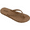 Tan/Tan Soft Polyurethane, variant on Women's Flojos Harper Braided Flip Flop