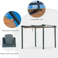 thumbnail image 3 of Historyli Go5H Pergola With Retractable Canopy, All-Weather Aluminum Pergola Gazebo, Multi-functional Patio Pavilion Gazebo,For Garden,Patio, 3 of 5