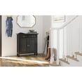 thumbnail image 3 of Simpli Home Amherst Storage Cabinet in Hickory Brown, 3 of 13