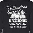thumbnail image 4 of Inktastic Wyoming Yellowstone National Park Long Sleeve T-Shirt, 4 of 5