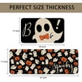 thumbnail image 3 of Halloween Kitchen Rugs and Mat Set of 2,Spooky Pumpkin Ghosts Boo Kitchen Mats for Floor,Halloween Sink Mats Home Decor Doormat+Runner Rug, 3 of 6