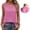 Pink, variant on ClodeEU Women's Linen Blend Loose Fit Crewneck Tank Top ,Solid Color Casual Tank Gray,Womens Plus S