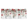 thumbnail image 1 of TIELUTT Red Valentines Day Curtain for Kitchen Curtains 84 Inches Long 2 Panels Set for Living Room Curtains for Small Windows Bedroom Curtains 45 Inches Long Long Curtains 2 Panels Baseball Curtains, 1 of 7