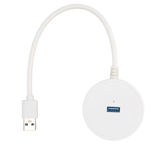 USB Hub 4 Ports USB3.0 USB 3.0 Fendeur 5Gbps Transmission 10TB Grande capacité 4 Hub de port pour Windows OS X pour Linux