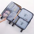 thumbnail image 1 of 1pc Large Version Of 7-pieces Travel Supplies Assortment Set Storage Bag, Business, 1 of 5
