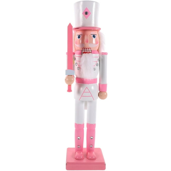 Nutcracker Soldier Christmas Nutcracker Figure Wooden Puppet for Tabletop