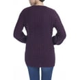 thumbnail image 5 of Chandail pour Femmes Bordeaux Foncé, 5 of 5