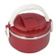 thumbnail image 3 of Bento Boxes Fiambrera de acero inoxidable Fiambrera térmica portátil para oficina escolar Capa única roja 【Revestimiento 304】 Jadeshay moderno, 3 of 7