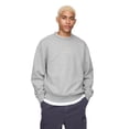 thumbnail image 1 of Sudadera GAP con logo, cuello redondo, forro polar, gris claro, talla S, 1 of 4