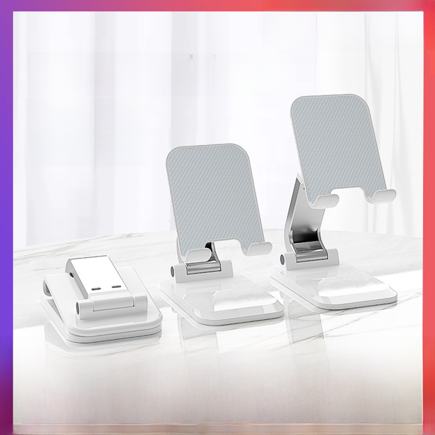 Soporte para teléfono móvil de mesa de escritorio, plegable, multifuncional, para mesita de noche, para perseguir dramas, soporte para teléfono móvil perezoso