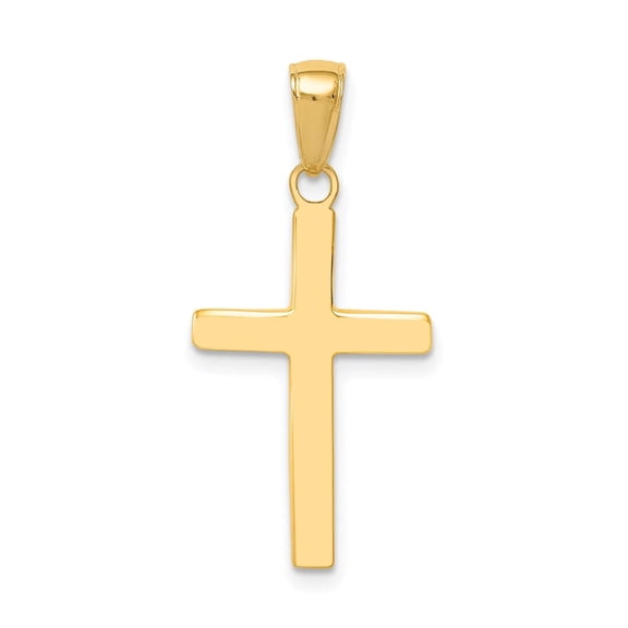 Primal Gold 14K Yellow Gold Cross Charm