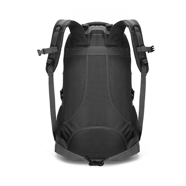 Naiovety de 60L para acampar al aire libre, mochilas de gran capacidad, para escalada, viaje de pesca, bolsa ligera plegable Ropa Deportiva, Zapatos Negro
